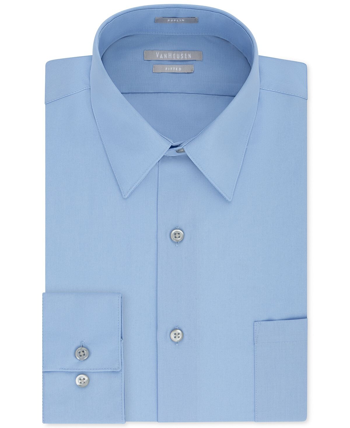 

Мужская классическая рубашка из поплина спортивного кроя Van Heusen, мульти