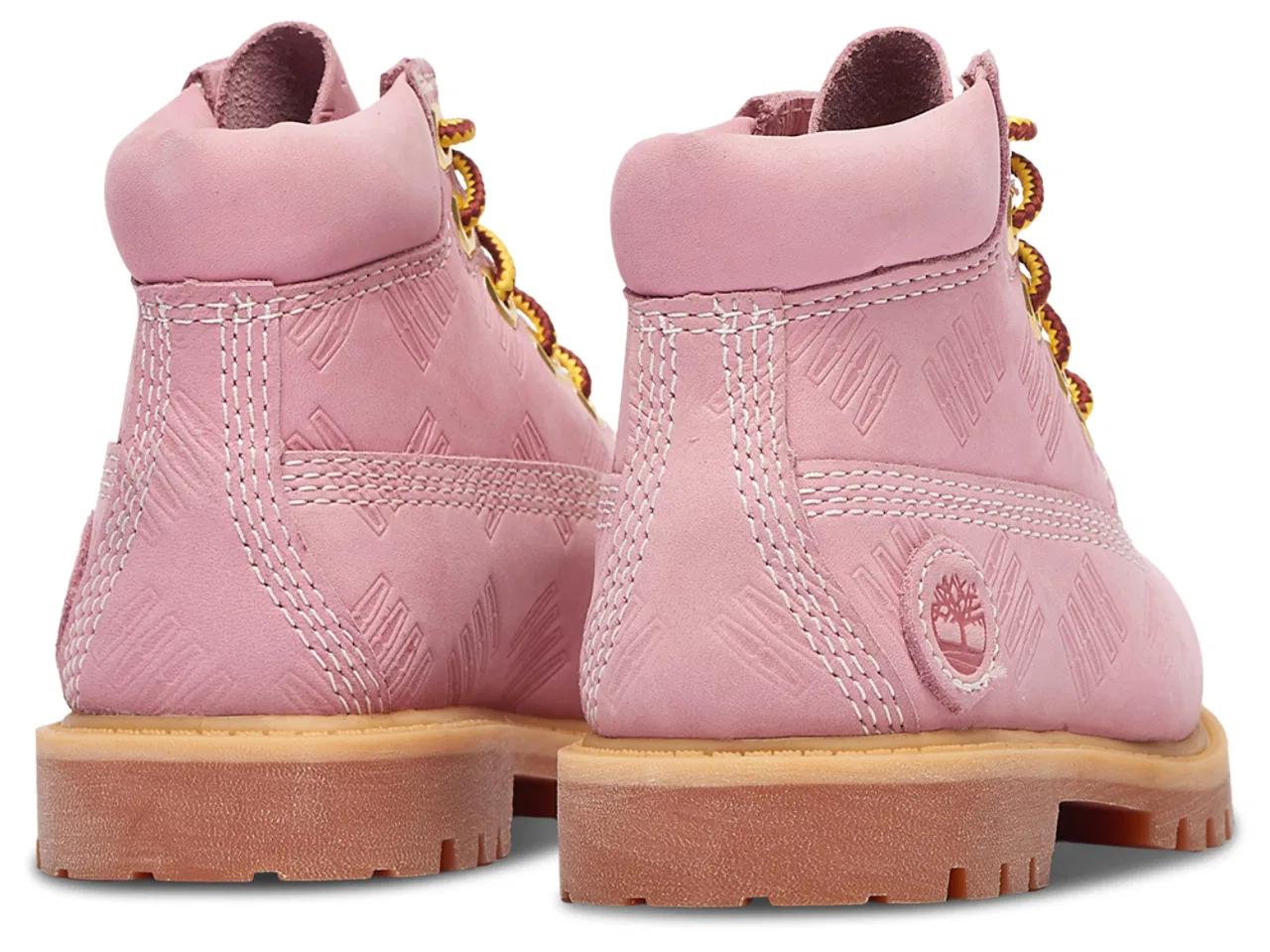 Сапоги для девочек Premium 6" Waterproof Timberland, розовый — фото 3