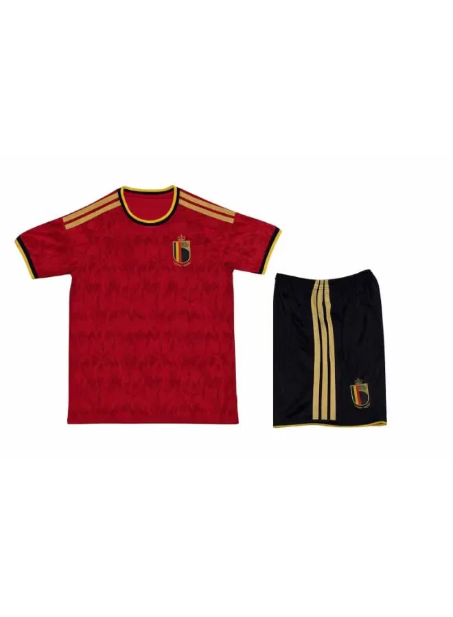 Комплект футбольный с принтом Belgium 2026 World Cup Home Jersey Kit Toyland — фото 2