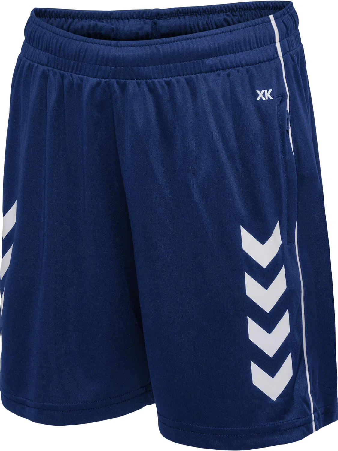 Детские шорты с утяжкой hmlCORE XK POLY COACH SHORTS KIDS Hummel, Mitternachtsindigo / Blau