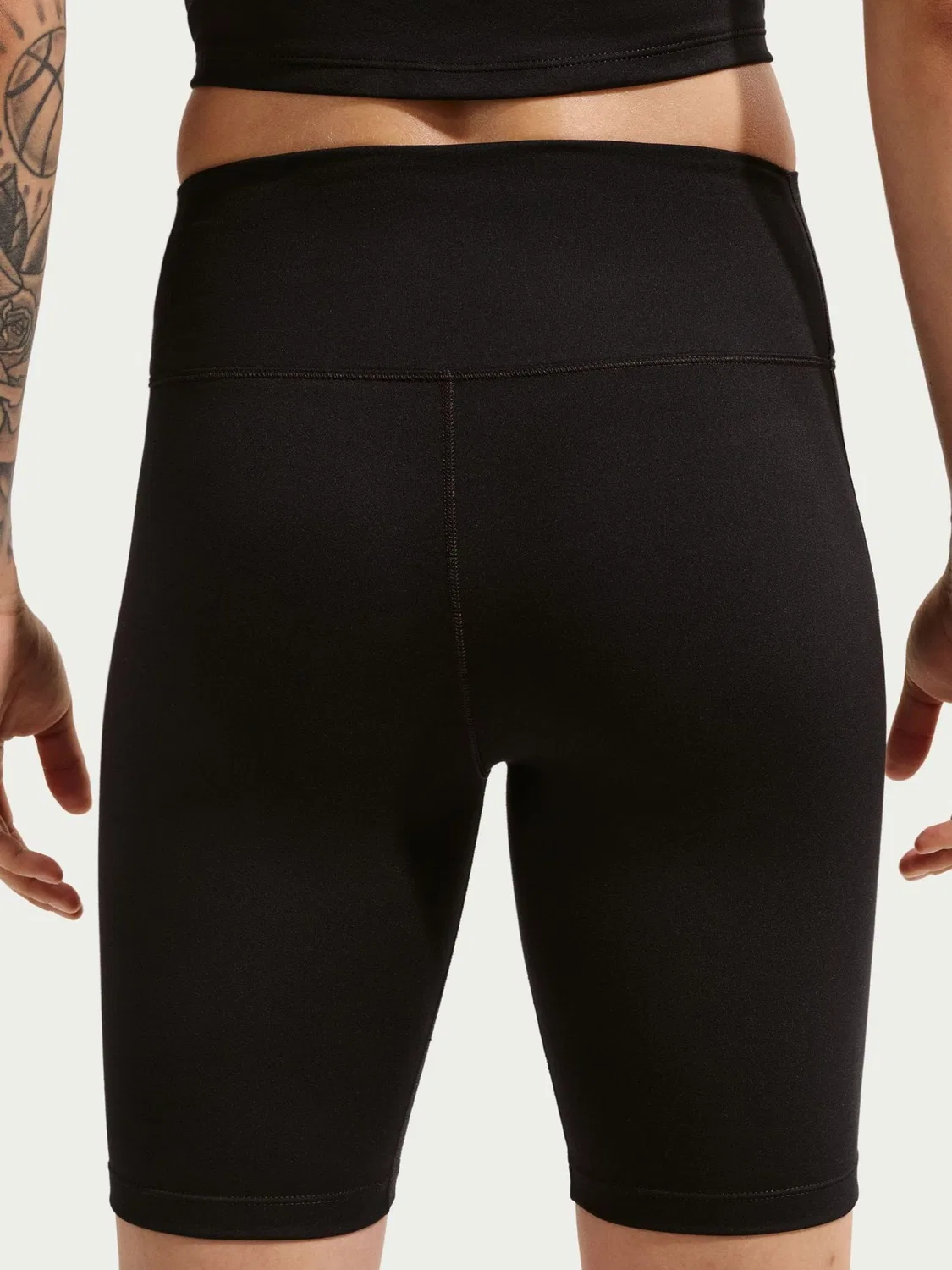 Шорты велосипедные Nike One High-Waisted 8" Nike, черный — фото 4