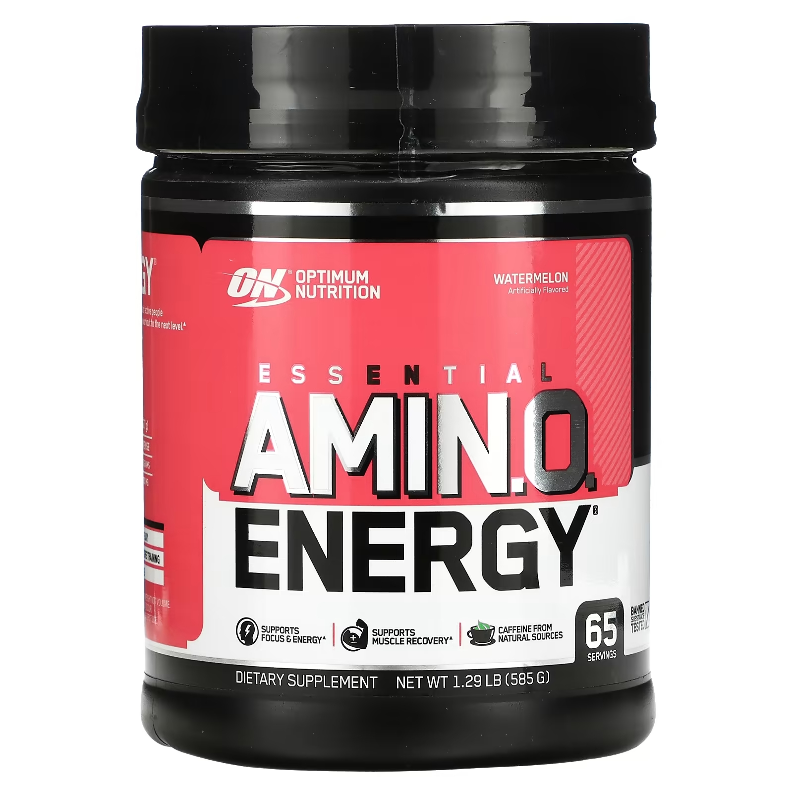 Пищевая Добавка Optimum Nutrition ESSENTIAL AMIN.O. ENERGY, арбуз, 585 г - фото