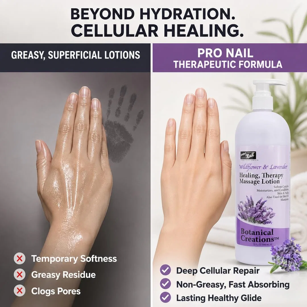 Массажный лосьон с лавандой и дикими цветами PRO NAIL, 32 унции — фото 2