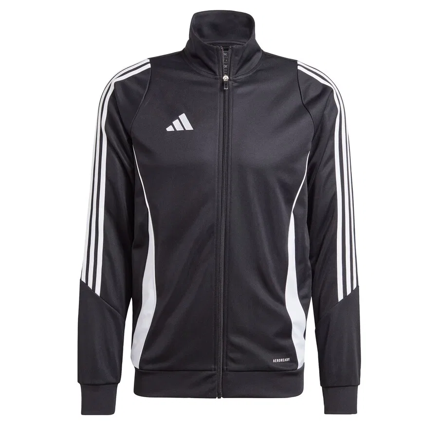 Тренировочная куртка ADIDAS PERFORMANCE 'Tiro 24' черного цвета