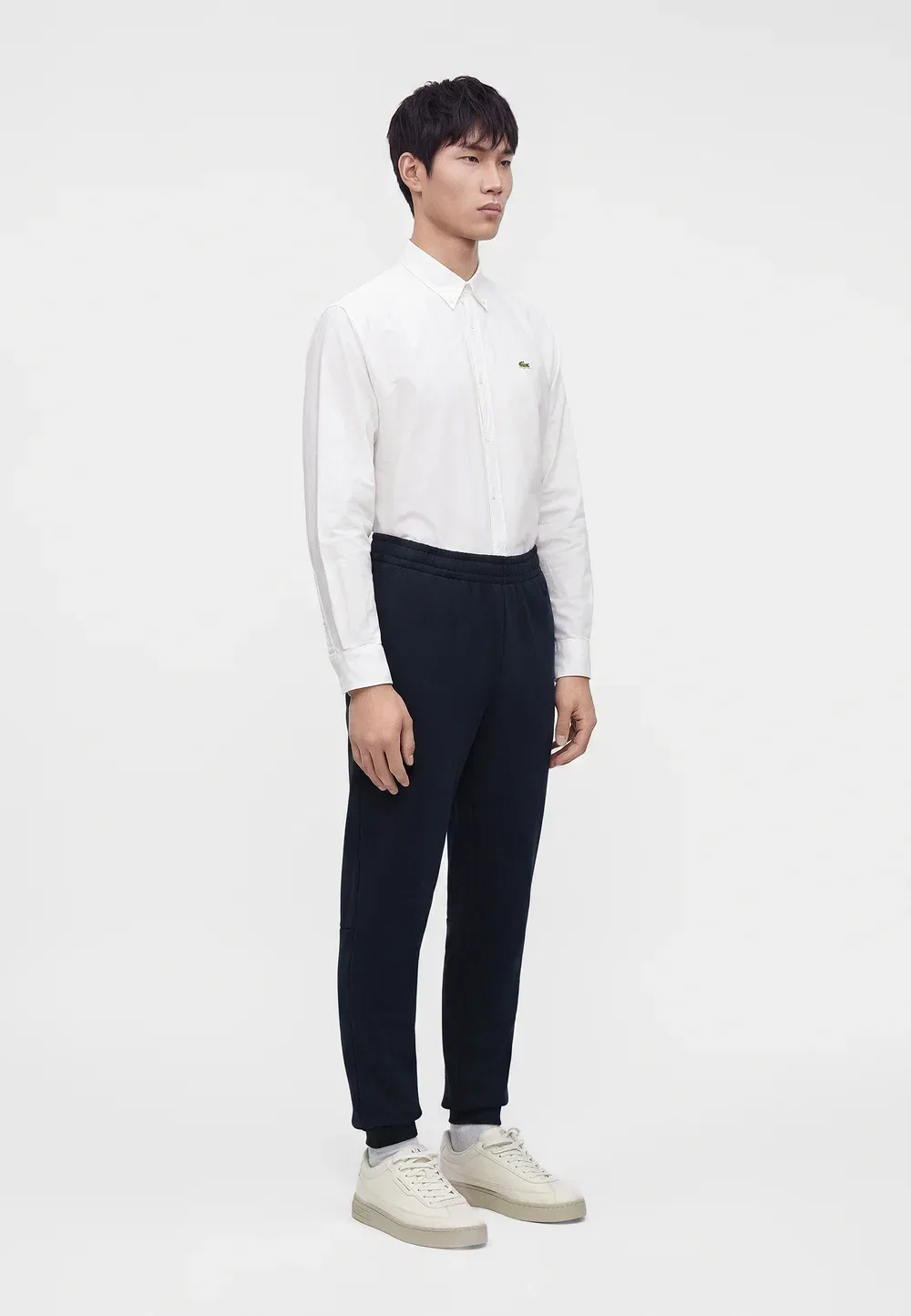Штаны спортивные Lacoste Унисекс Navy Blue — фото 4