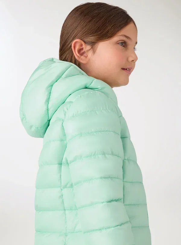 Куртка с капюшоном и молнией Softshell Imbottito con cappuccio e zip Terranova, Acquamarina, аквамарин — фото 4