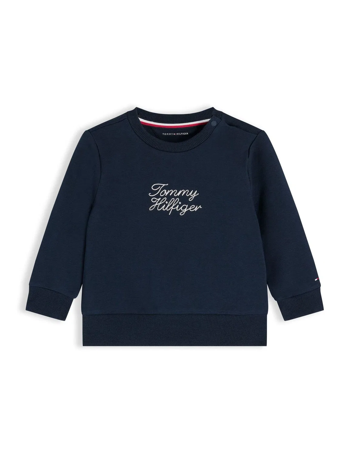 Сет из свитшота и джоггеров, с логотипом Tommy Hilfiger, синий — фото 3