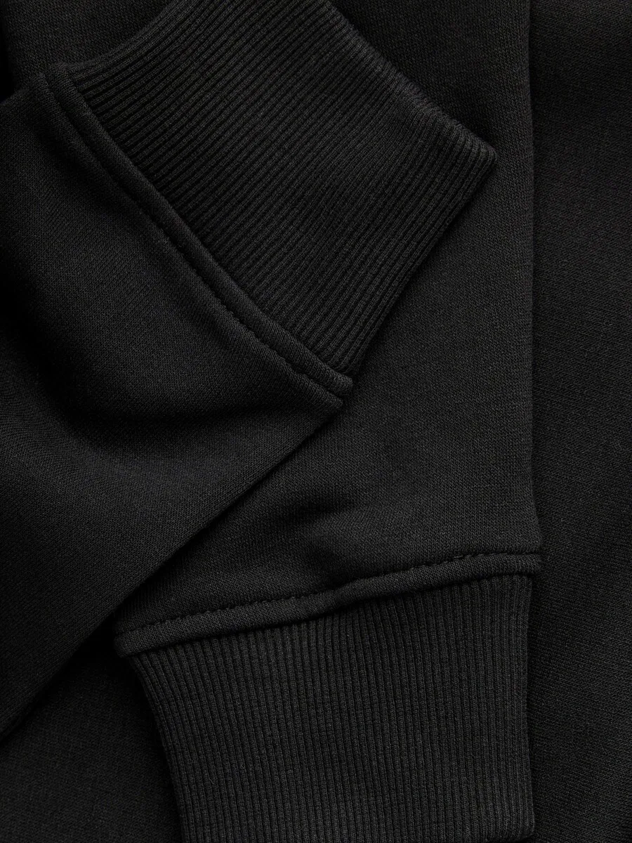 Детская толстовка Jack & Jones Junior 'JJTradition' черного цвета — фото 4
