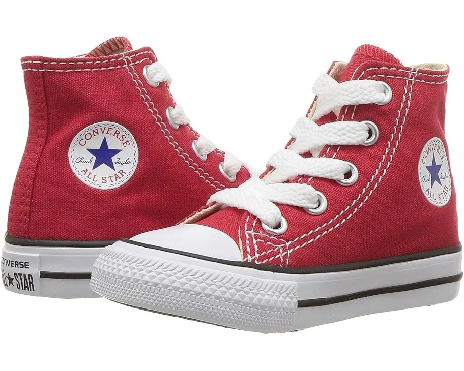 Кроссовки Converse Kids Chuck Taylor All Star Core Hi, красный