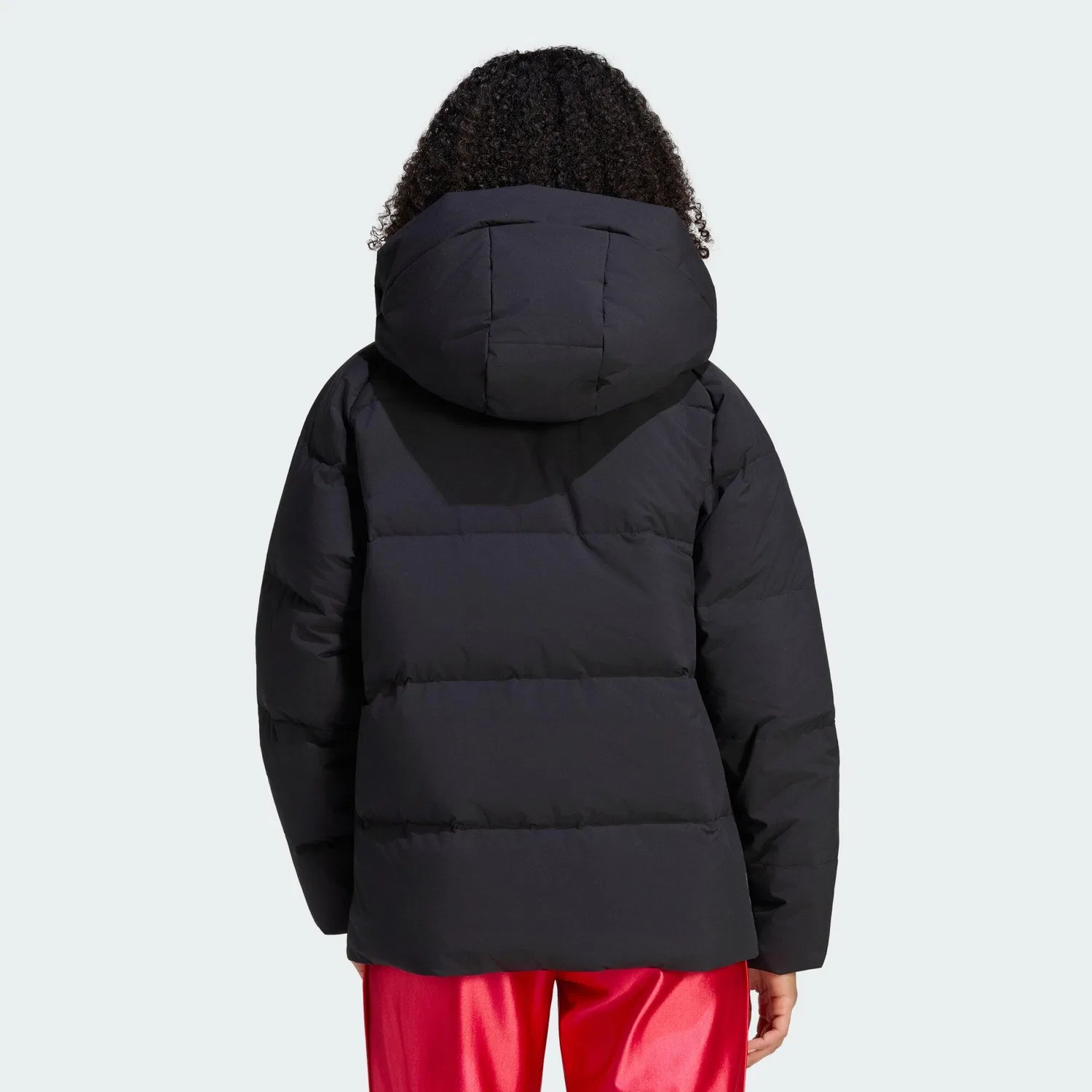 Мужская утепленная куртка Helionic Puffer Daunenjacke adidas, Schwarz — фото 3