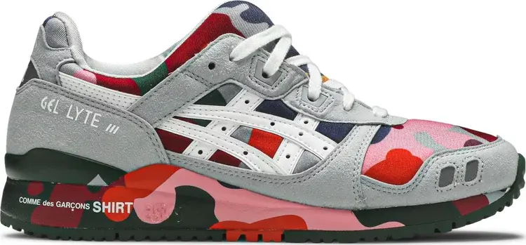 

Кроссовки comme des garçons shirt x gel lyte 3 'colorful camo' Asics, многоцветный, Серый, Кроссовки comme des garçons shirt x gel lyte 3 'colorful camo' Asics, многоцветный