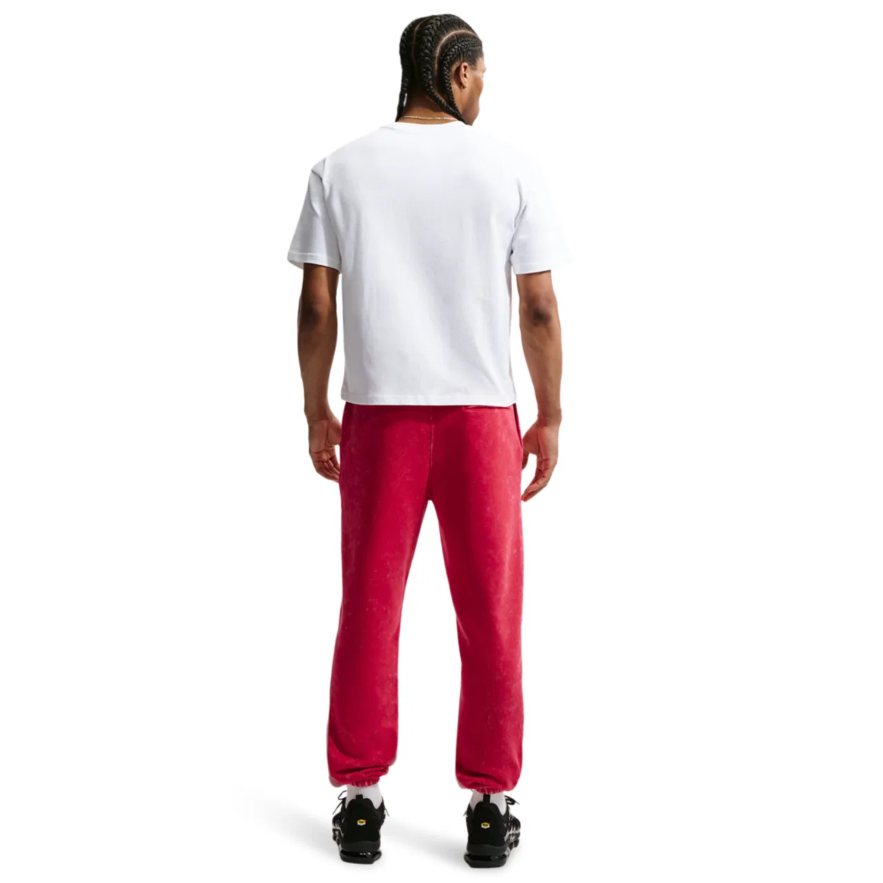 Футболка мужская Boxy Soccer Loose Tee Nike, цвет White/University Red/Navy — фото 4