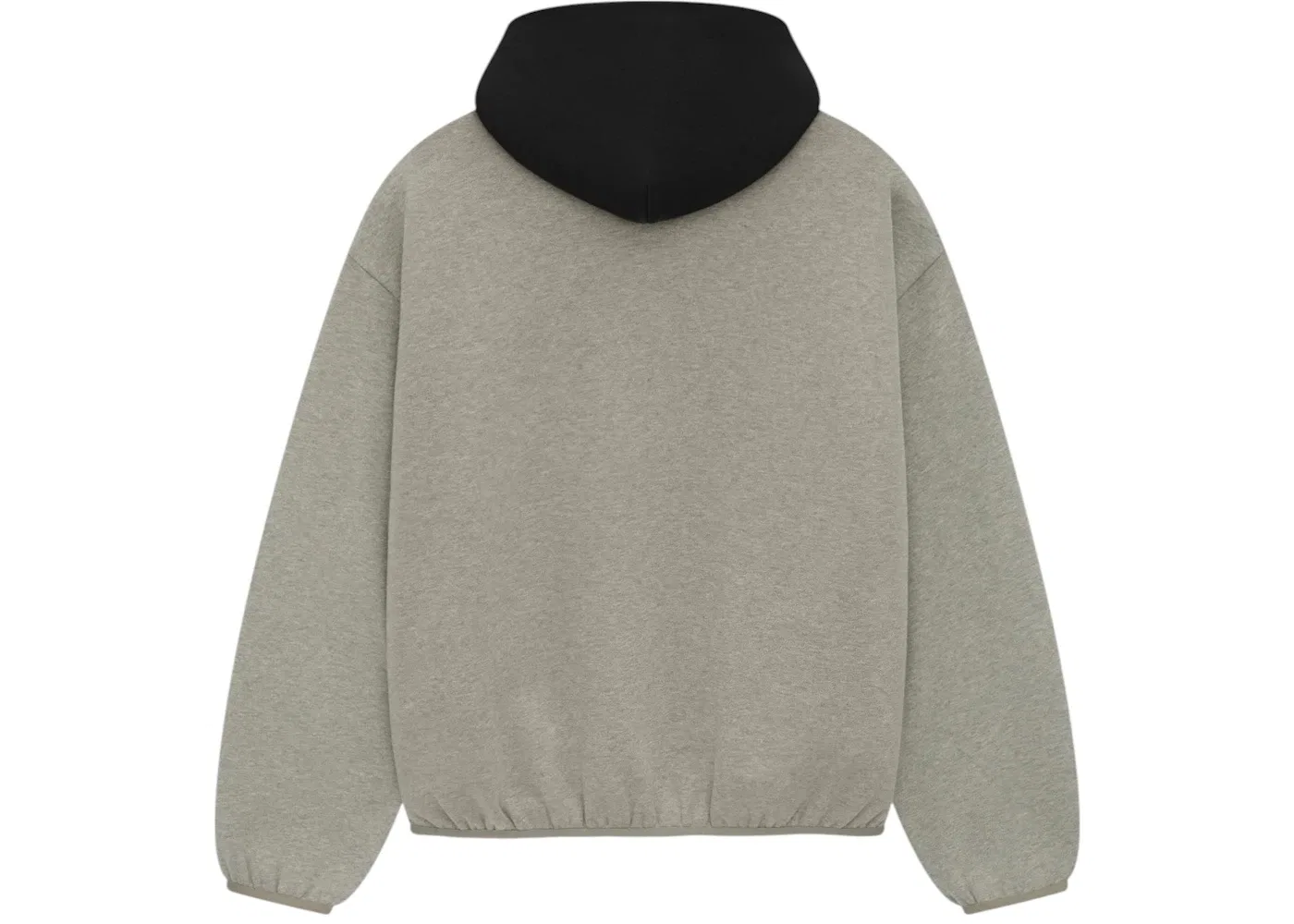 Мужская худи с принтом NBA Essentials Fear of God, Warm Heather/Black — фото 2