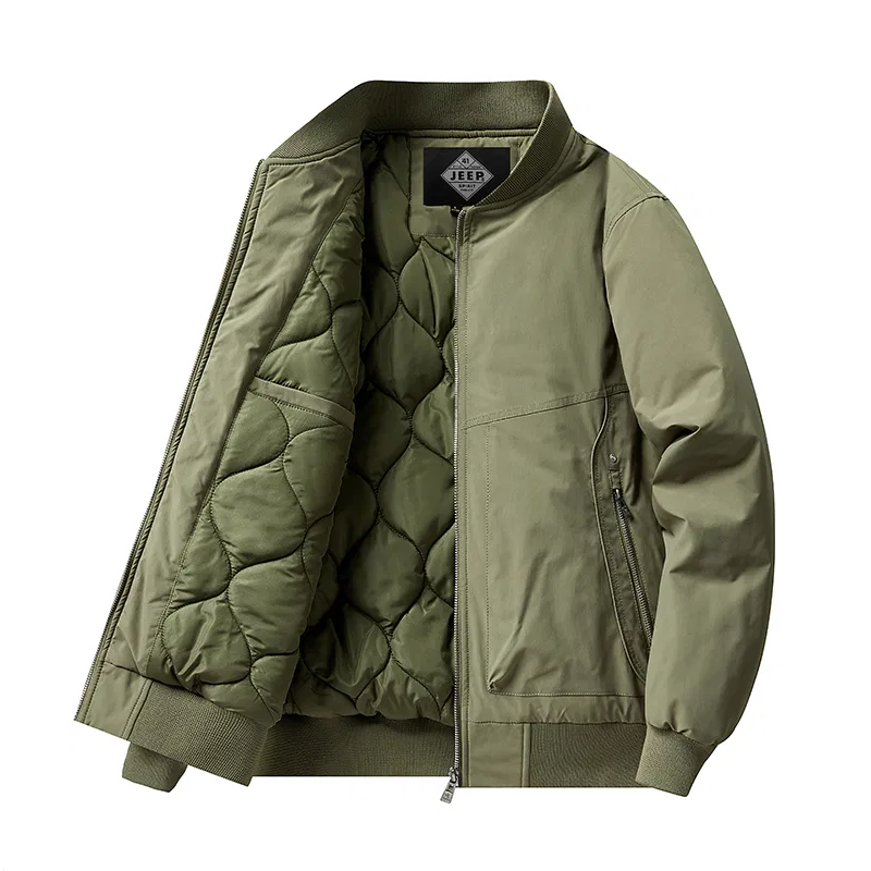 Детская куртка-бейсболка утепленная JEEP SPIRIT, Army Green