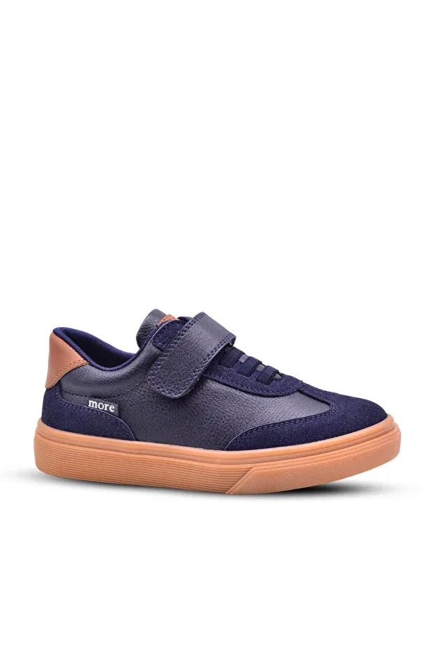 Детские кеды для мальчиков с ортопедической стелькой Kids A More, Navy Blue