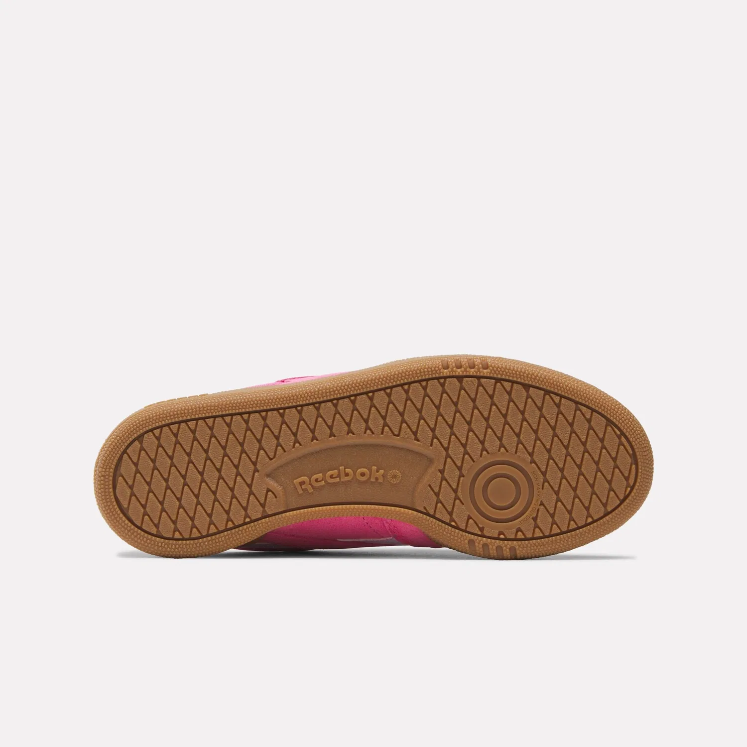Детские кеды на шнуровке Reebok Classic, True Pink/Digital Gleam/Gum — фото 4