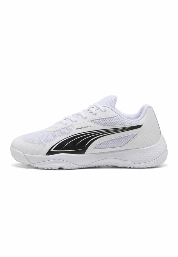 Кроссовки с защитой от холода Solarflash iii jr, Puma, white-black, белый/черный