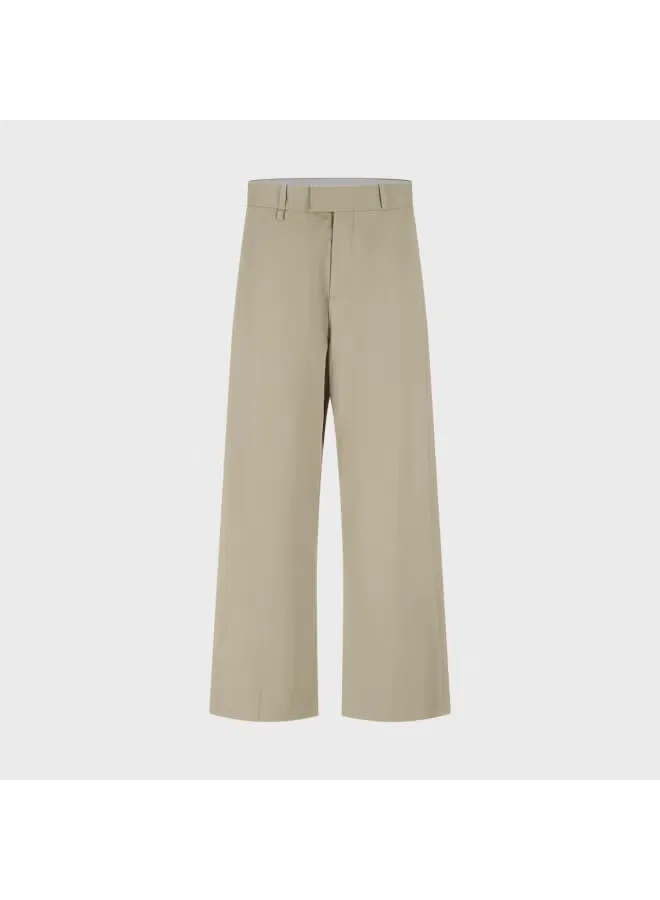 Брюки свободного кроя, Zara, светло-хаки зеленый — фото 2