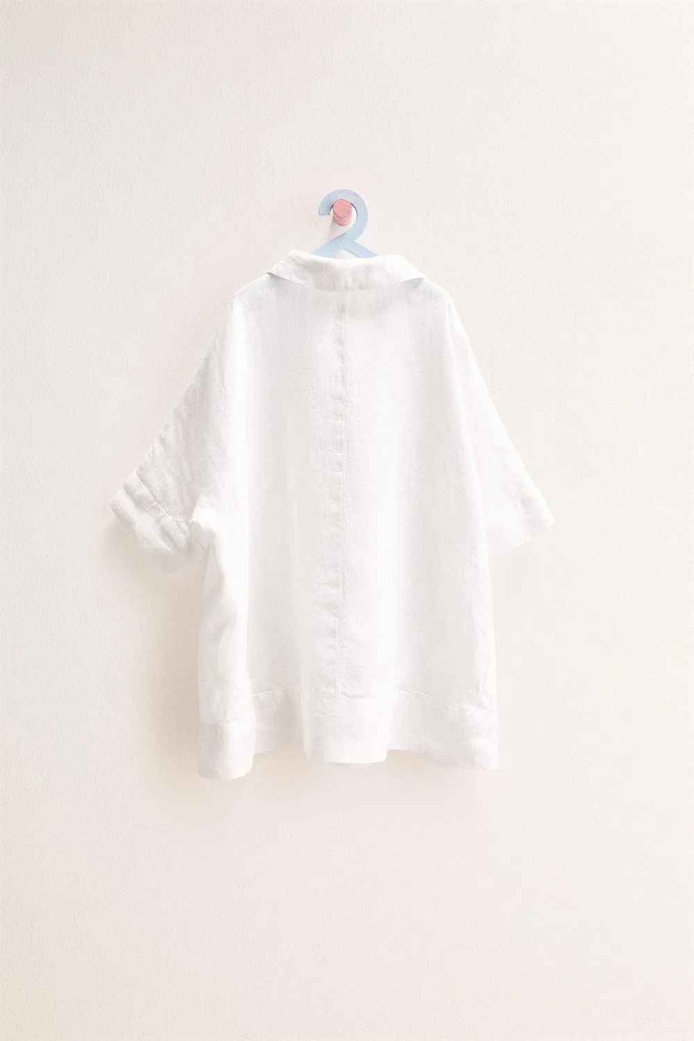 Платье-рубашка ZARA TIMELESS из 100% льна, White — фото 2
