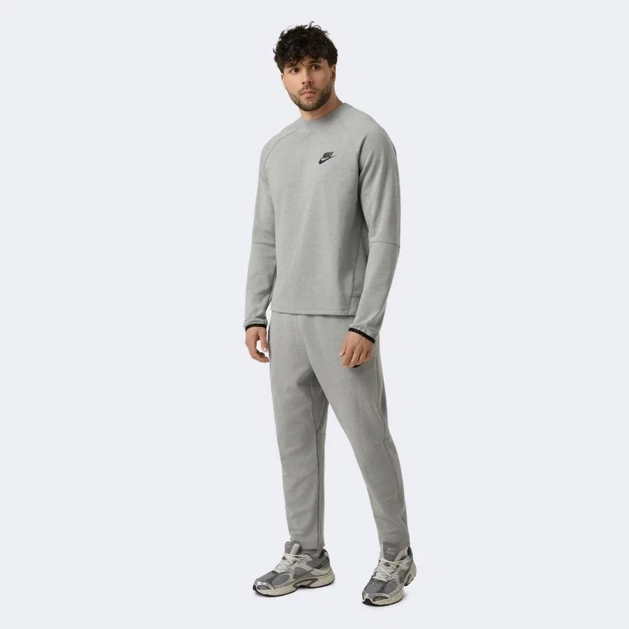 Свитшот мужской с длинным рукавом Tech Fleece Nike, Серый — фото 2
