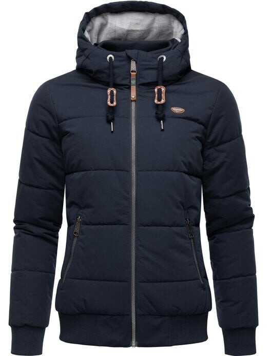 

Зимняя куртка-нугги однотонная Ragwear, синий