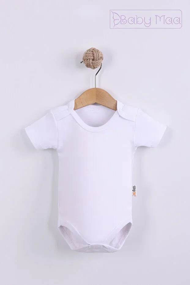 Детское боди-комбинезон с коротким рукавом хлопковый 4 предмета Baby Maa, Multicolor — фото 4