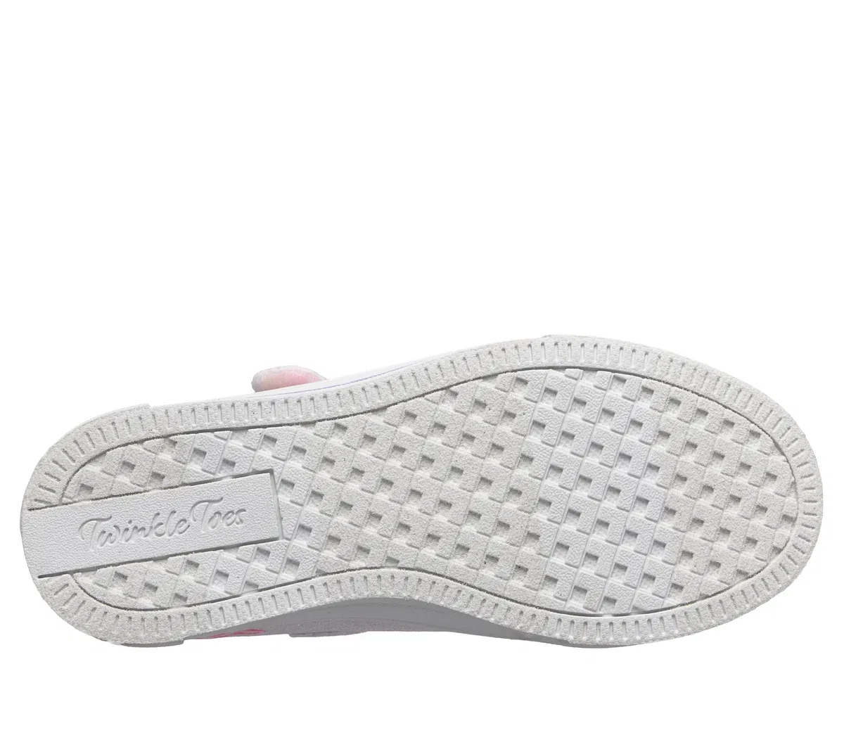 Детские кроссовки Twinkle Toes JGoldcrown Twinkle Sparks - Love Medley Skechers, белый/мультиколор — фото 2