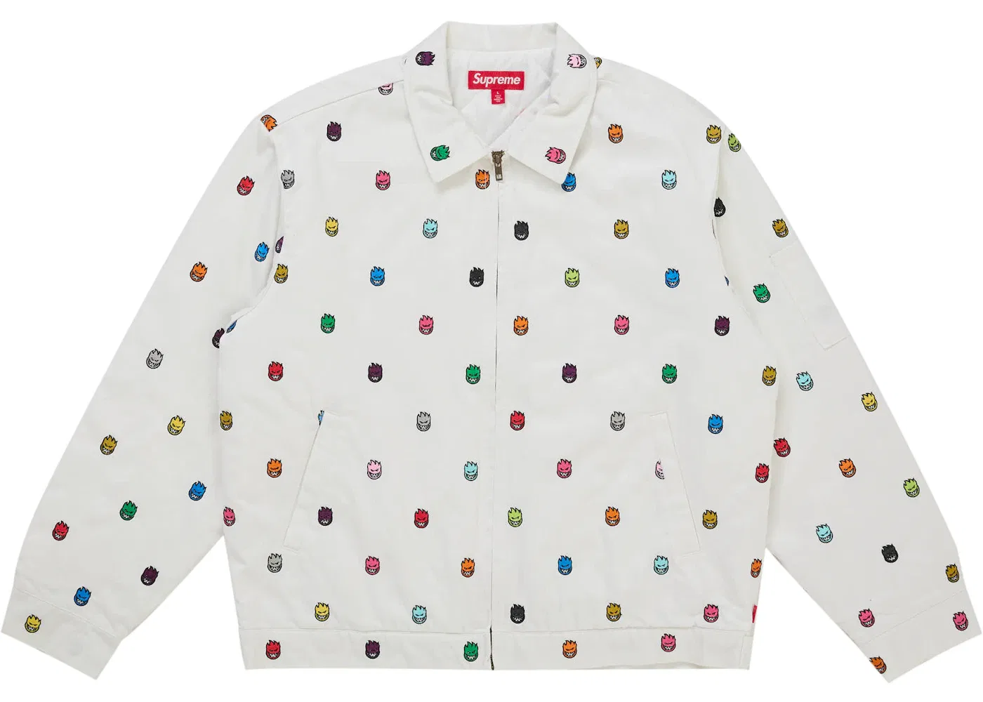 Мужская куртка Supreme Spitfire Work Jacket, White