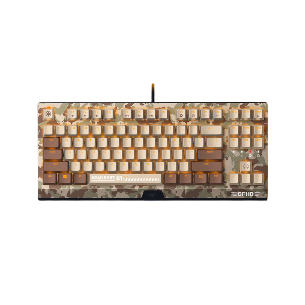 

Игровая клавиатура Razer BlackWidow X Tournament CFHD Edition, разноцветный, английская раскладка