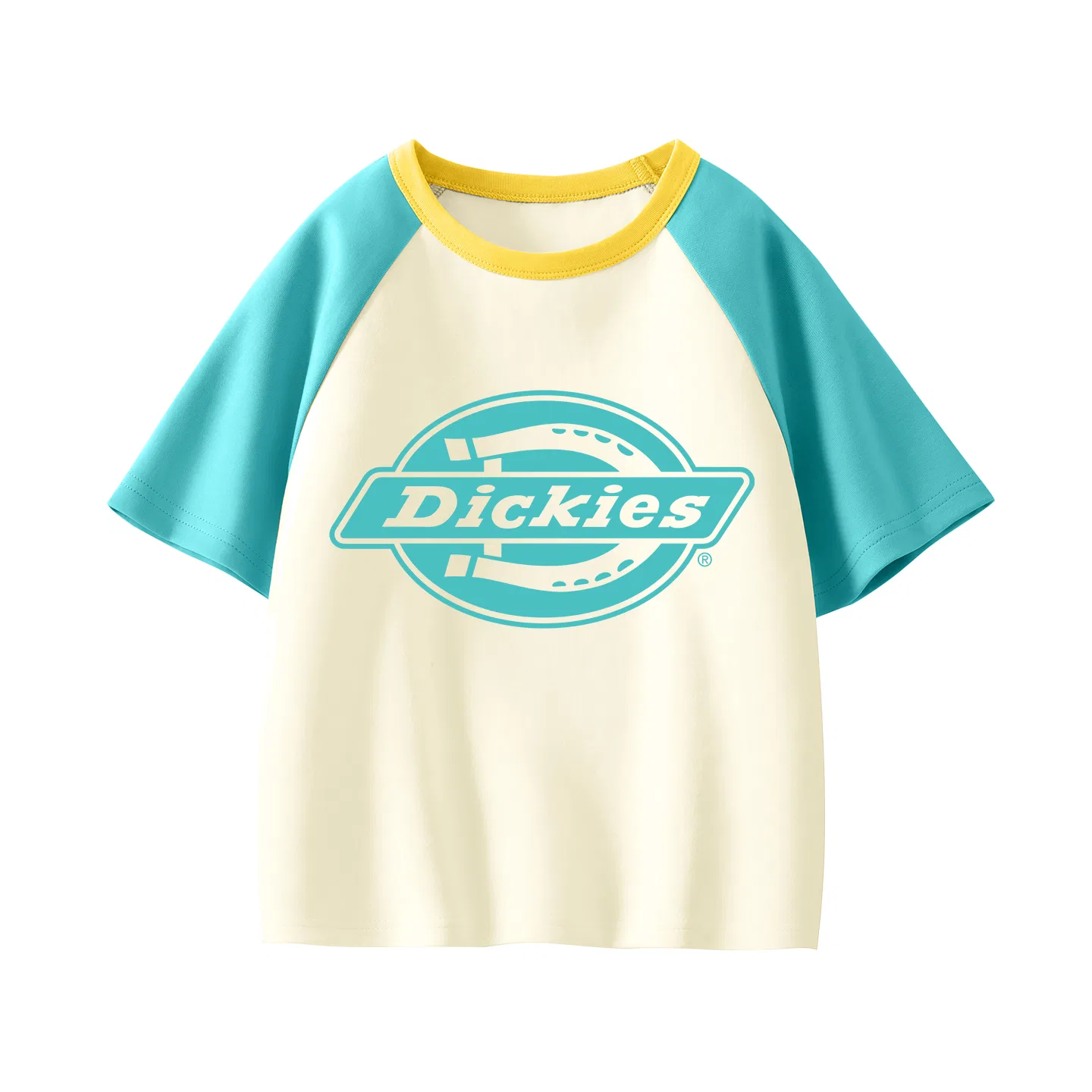 Детская футболка с круглым вырезом Tong Sibeo Green White, Dickies, Tong Sibeo Green White — фото 4
