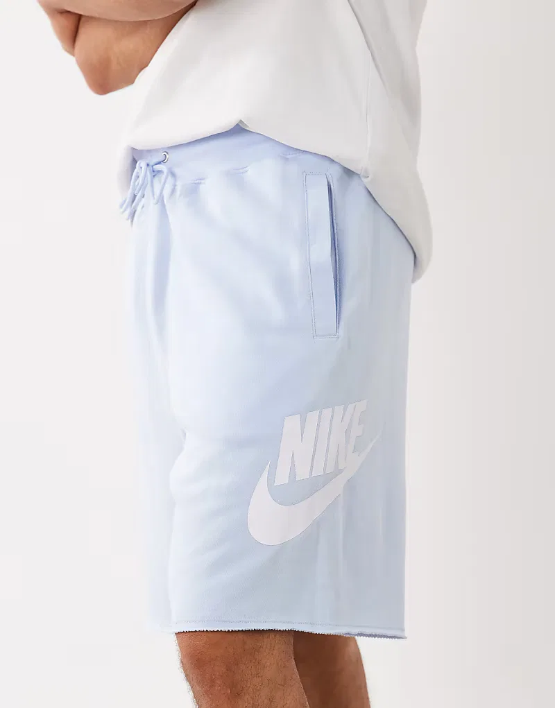 Шорты Nike Club светло-голубой — фото 4