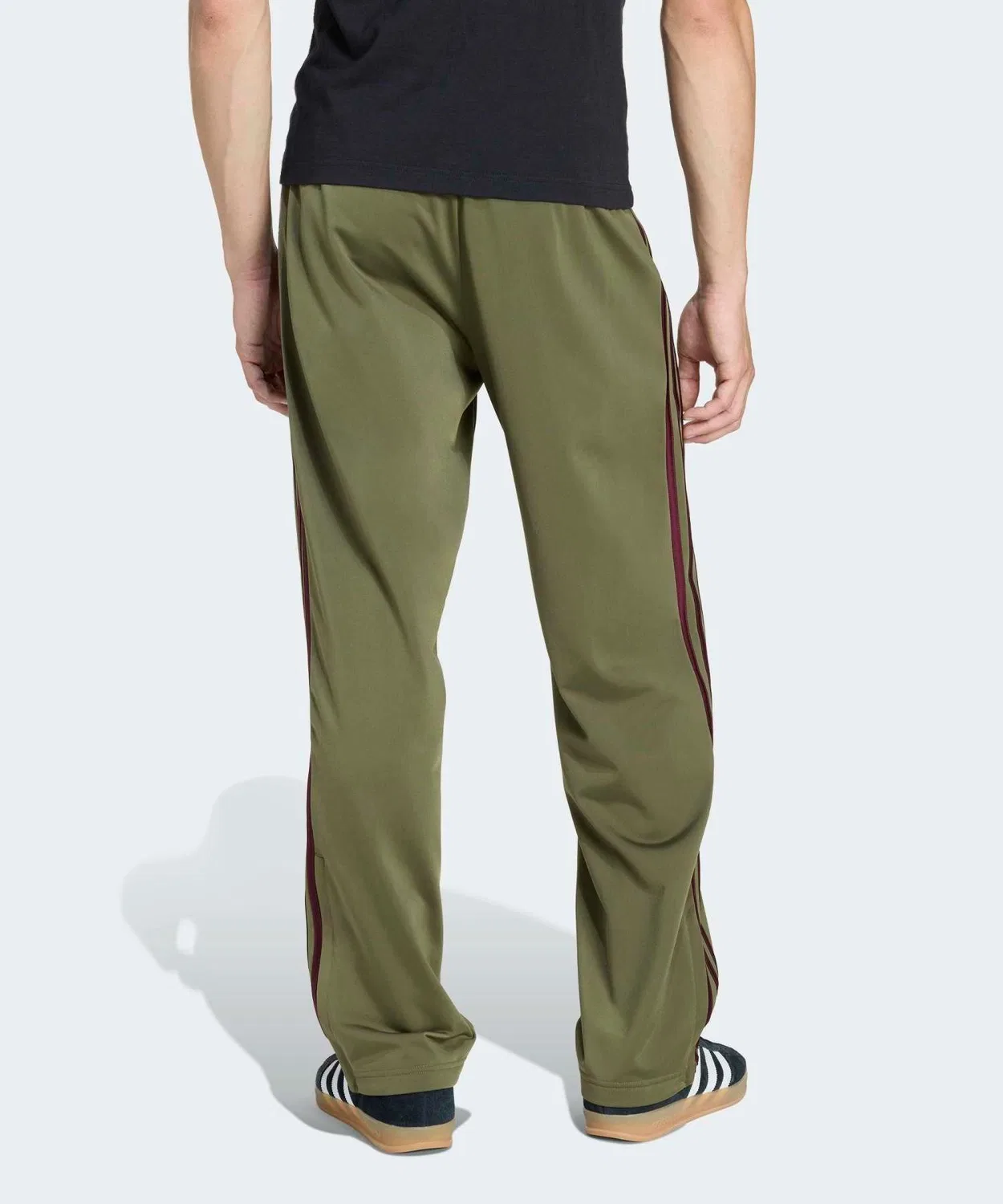 Мужские спортивные брюки с регулируемым поясом Firebird Track Pants Adidas, Хаки — фото 4