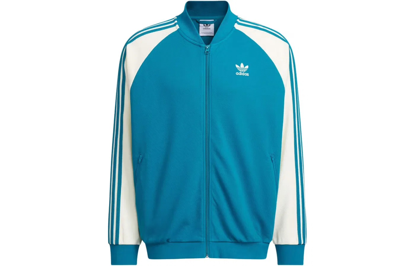 Куртка с принтом SST Adidas, синяя — фото 2
