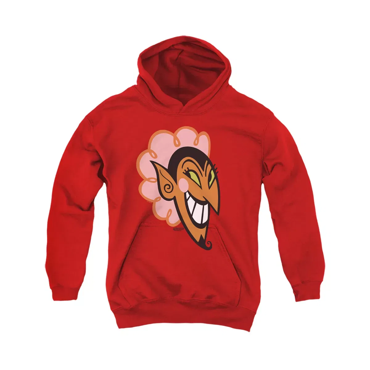 Детская худи с принтом The Powerpuff Girls Him Devil Face, The Powerpuff Girls, Red