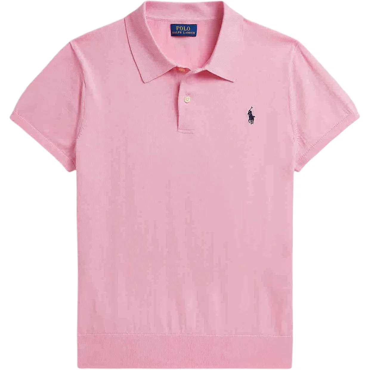 Поло женское, хлопковое, Polo Ralph Lauren, Pink