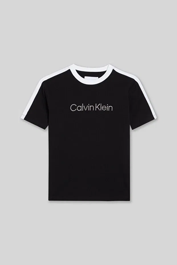 Детская футболка для девочек с принтом Calvin Klein, 142329