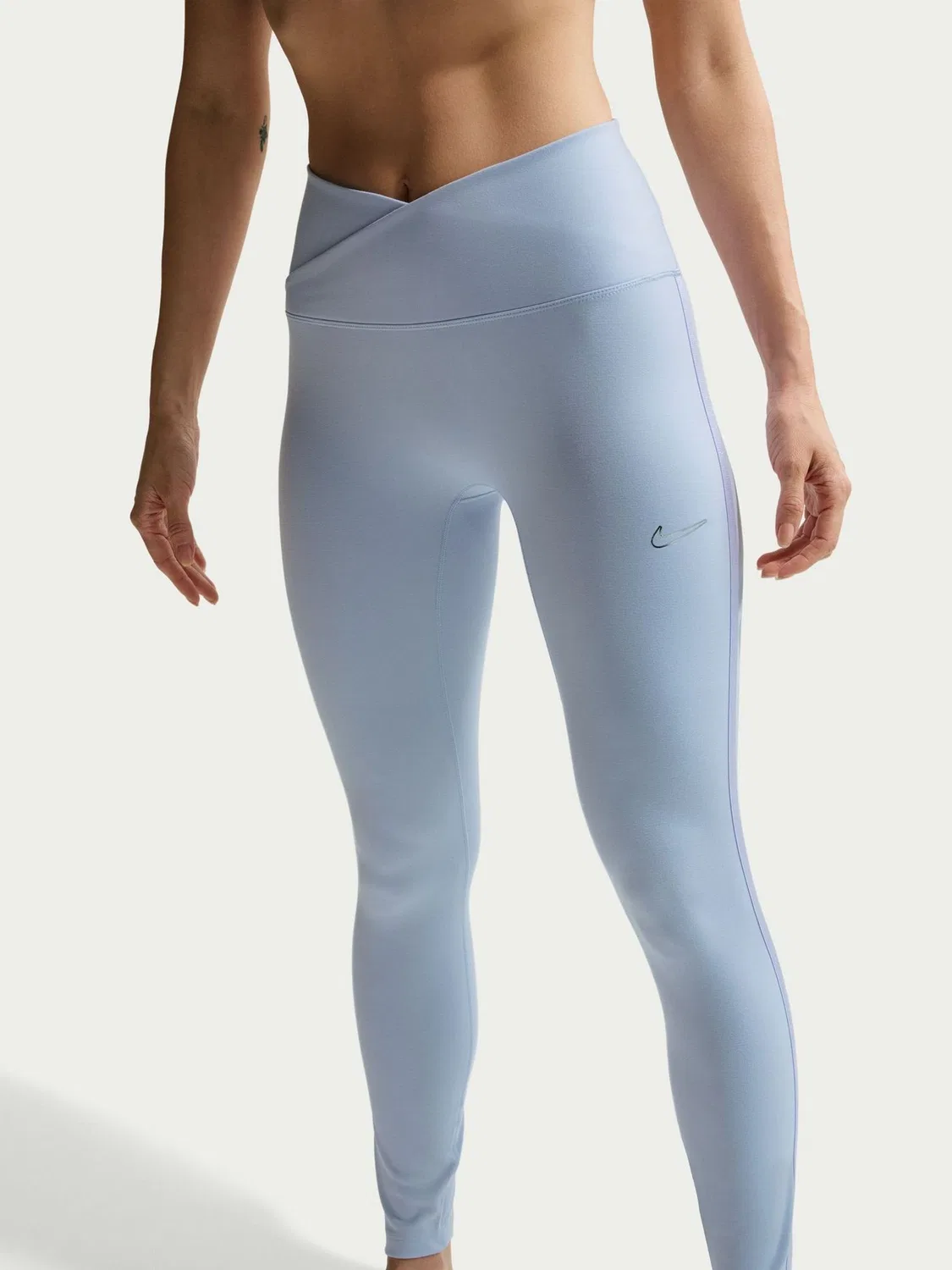 Леггинсы Nike One High Waisted Full Length Seamless Nike, водный синий — фото 3