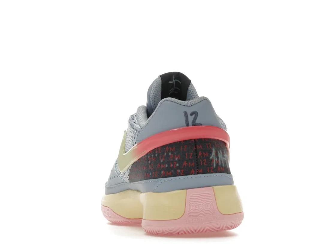 Детские кроссовки для активного отдыха Nike Ja 1 Day One Nike, Cobalt Bliss/Citron Tint/Hot Punch — фото 4