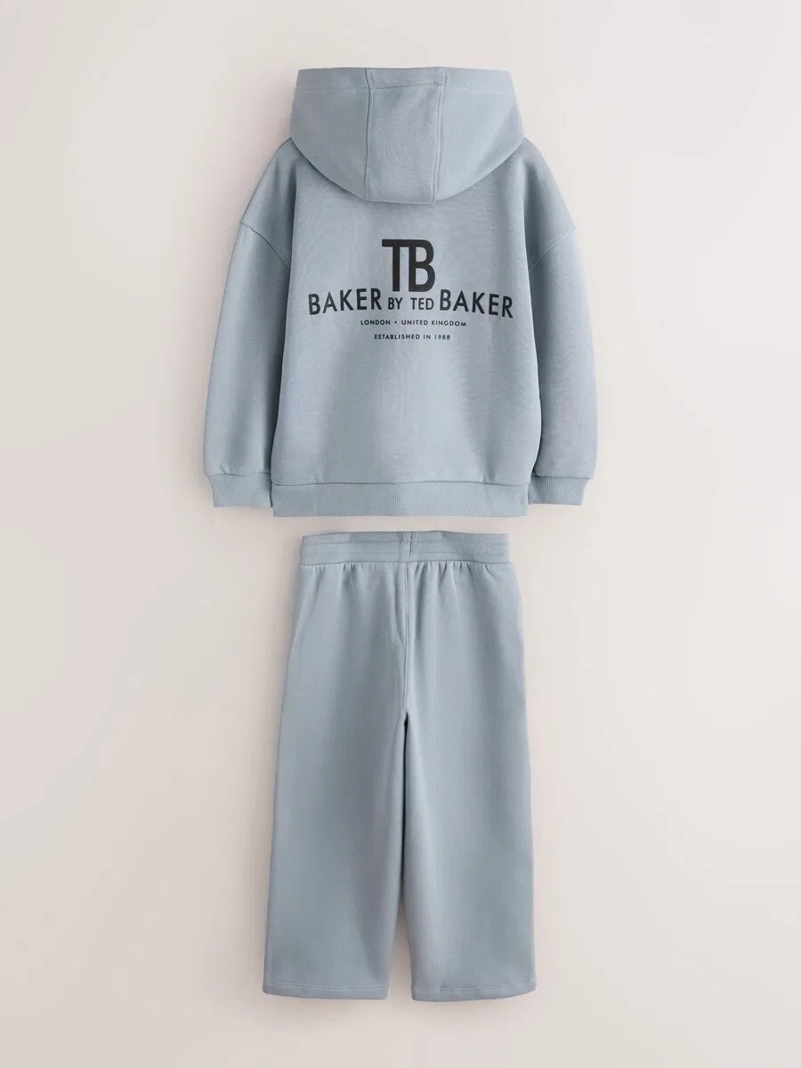 Спортивный костюм Baker by Ted Baker небесно-голубого цвета — фото 2
