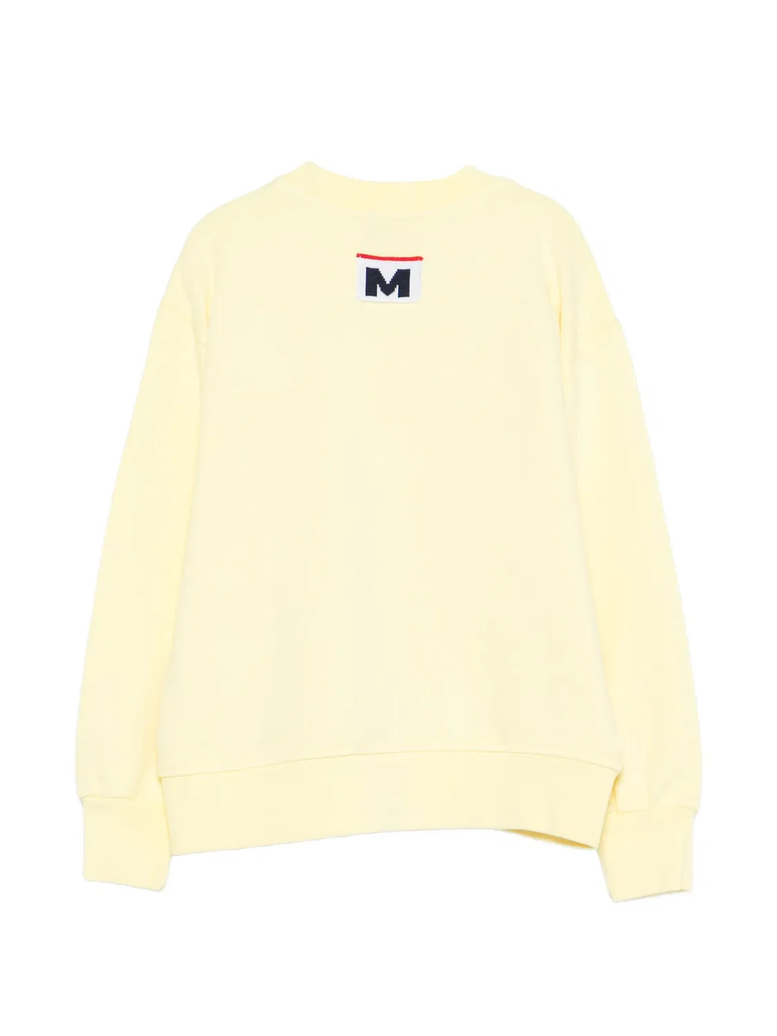 Свитшот с круглым вырезом MSGM, желтый — фото 2