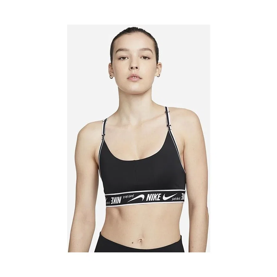 Спортивный бюстгальтер Nike W DF Indy Logo DM0560-010, Черный