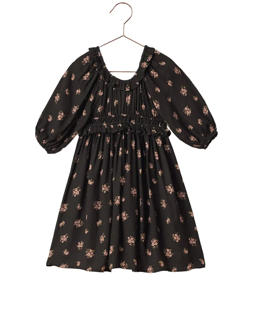 Детское платье для девочек с пышной юбкой и оборками Junie Dress NORALEE, мультиколор
