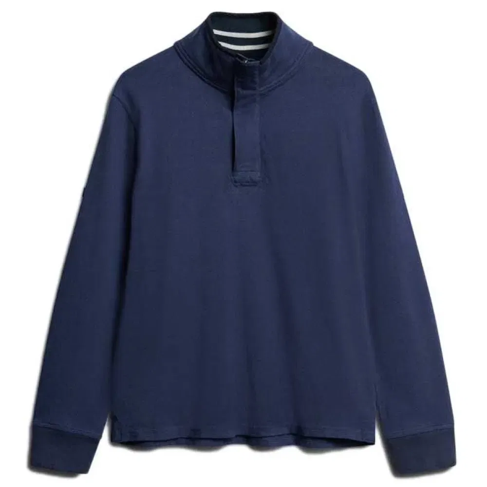 Свитшот на молнии Superdry Classics Henley Superdry, синий