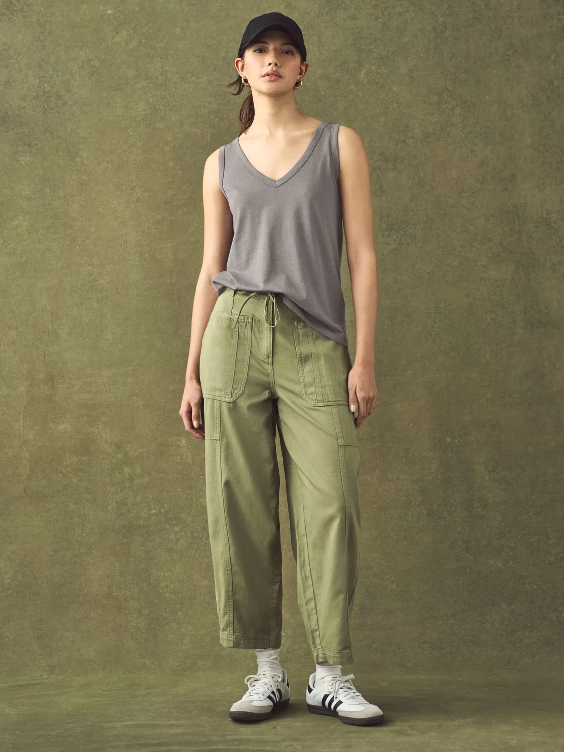 Жилет свободного кроя Grey Modal Slouch Vest Next, серый — фото 2