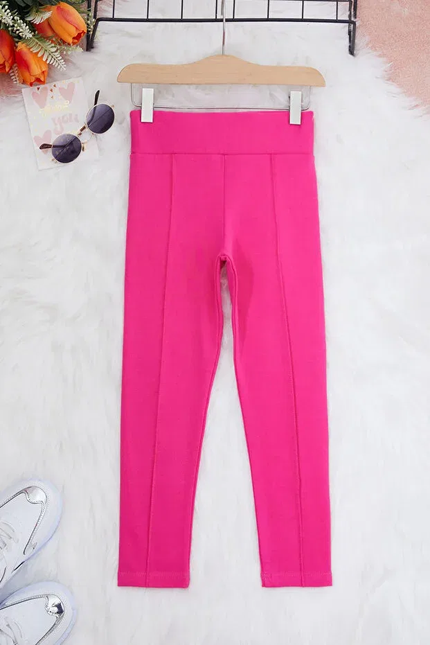 Детские леггинсы для девочек хлопковые Cansın Mini, Pink