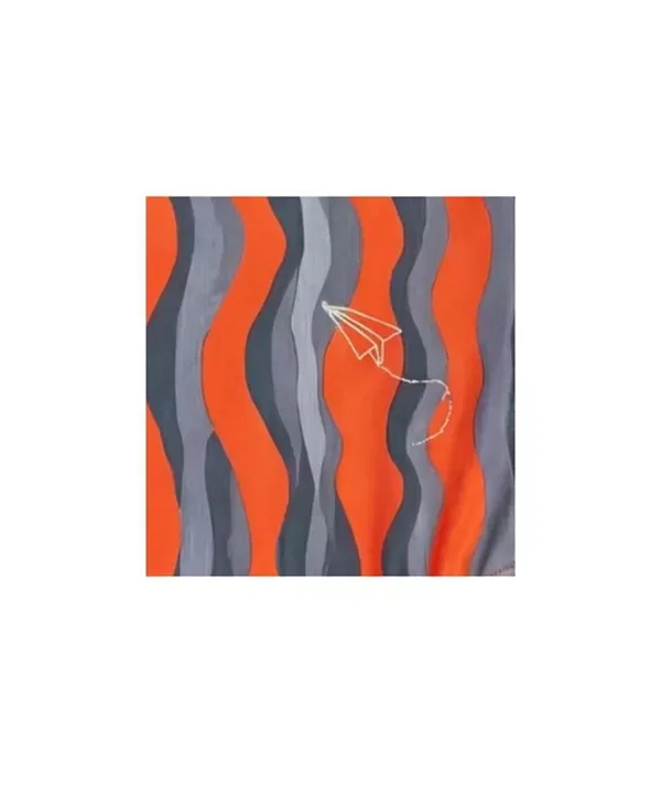 Детский купальник для девочек с вышивкой Wavy Days Swimzers Mumzers, синий — фото 3