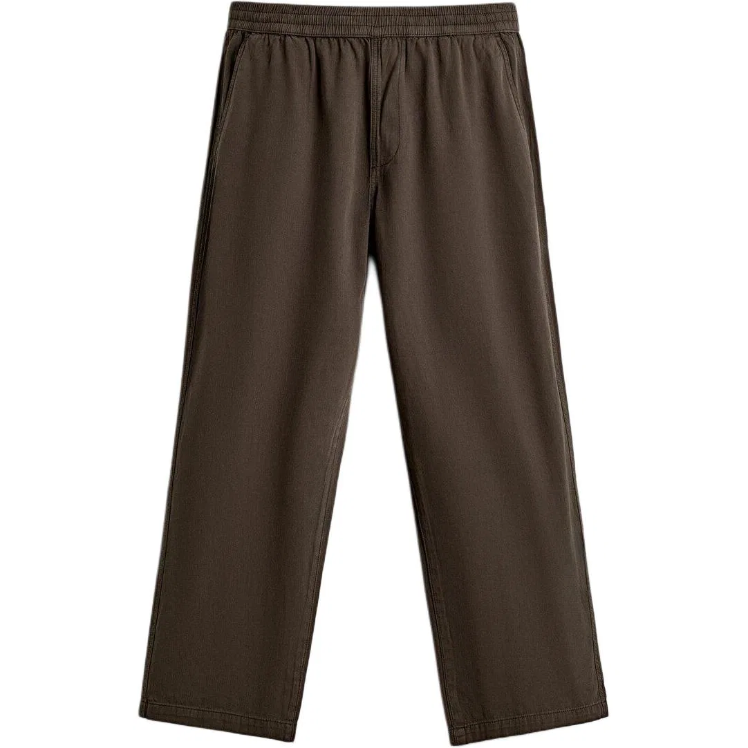 Мужские брюки повседневные прямого кроя Brown ZARA, Brown