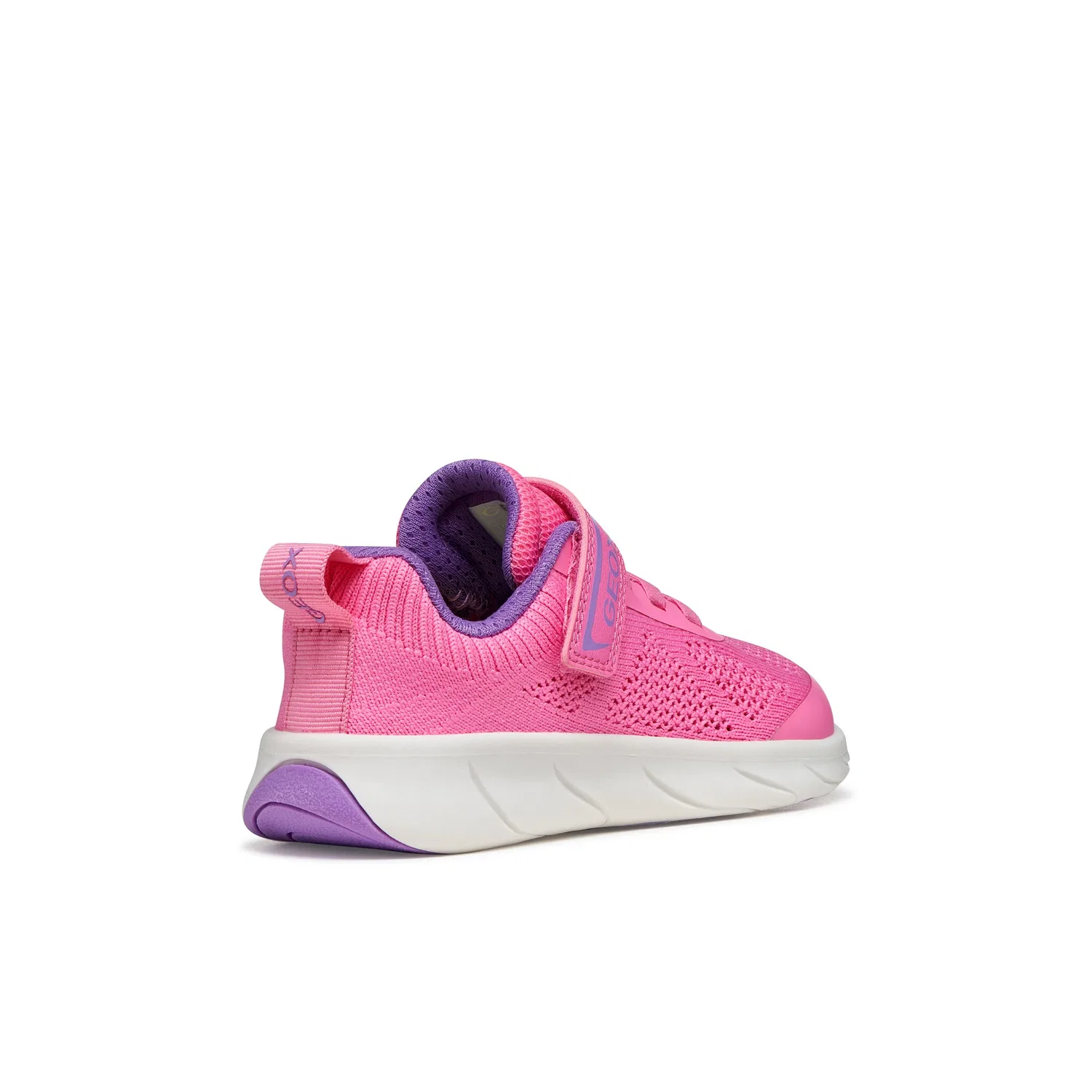 Детские дышащие кроссовки с мембраной J FOOT-RUN GIRL Geox, Pink-Purple — фото 4