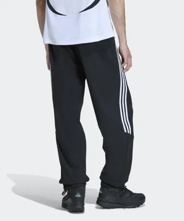 Тренировочные штаны Adicolor Teamgeist, Adidas, черный/белый — фото 2
