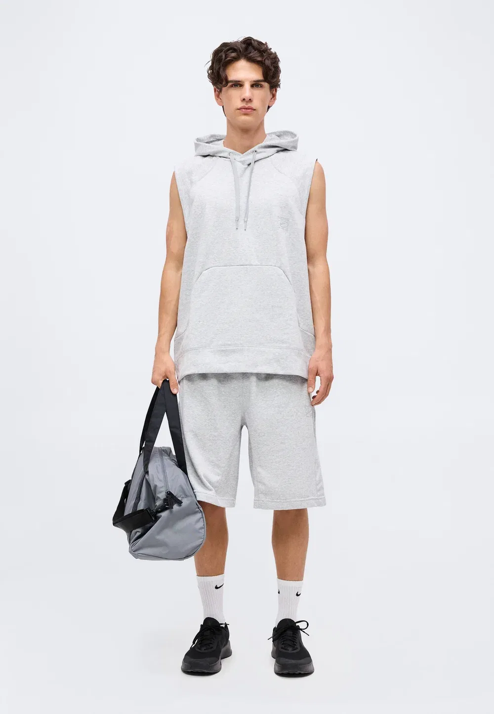 Худи - худи Nike Performance, Light Smoke Grey — фото 2